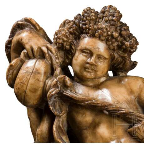 Außergewöhnliche Skulptur des Bacchus, Flandern/Mechelen, wohl 18. Jahrhundert - Foto 4