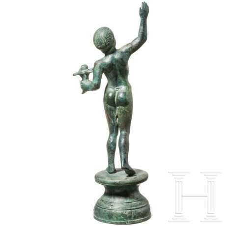 Anmutige Bronzefigur eines siegreichen Wettkämpfers, römisch, 2. Jahrhundert n. Chr. - Foto 4