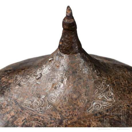 Eisenhelm mit Silbereinlagen, Russland, 15. -16. Jahrhundert - Foto 3