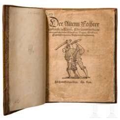Christian Egenolff, &quot;The old fencer, starting art&quot;, Frankfurt / M., Around 1530