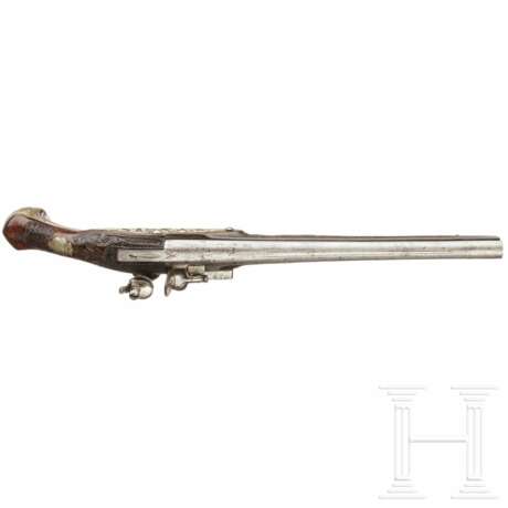 Steinschlosspistole, vermutlich gefertigt in Großbritannien für den orientalischen Markt, um 1800 - photo 3