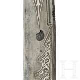 Silbertauschierter Yatagan für Offiziere, osmanisch, datiert 1209 H (1294/5) - photo 5