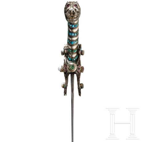 Jeweled, silver-mounted gift saber, India, under King Edward VII (1901-10), Emperor of India - photo 11