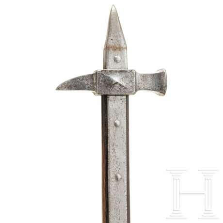 Schwerer Streithammer, Frankreich, um 1500 - Foto 4