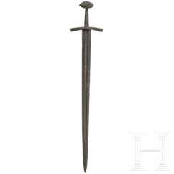 Ritterliches Schwert mit Inschrift, deutsch, um 1100