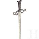 Silbertauschiertes Stadtschwert, süddeutsch, um 1620 - photo 3