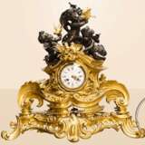 “mantel clock with candelabras (2 PCs)” - photo 2