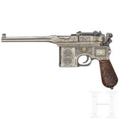 Mauser C 96, graviert