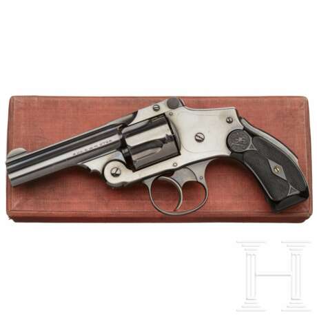 Smith & Wesson .38 Safety Hammerless 5th Model, im Karton - Foto 1