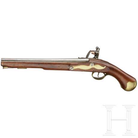 Seltene 1756/77 "long pattern sea service pistol", Galton, datiert 1760 - photo 2