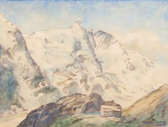 Edward Harrison Compton (Feldafing 1881 - Feldafing 1960). In den Alpen - photo 1