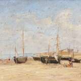 Andrea Tavernier (Turin 1858 - Grottaferrata 1932), zugeschrieben. Am Strand - Foto 1