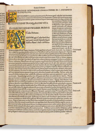 SUÉTONE (Caius Suetonius Tranquillus ca 70-122) – BEROALDUS,... - Foto 1