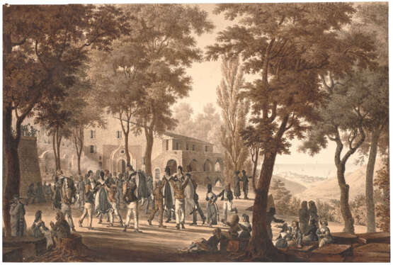 MELLING, Antoine-Ignace (1763-1831) Sept vues des Pyrénées, ... - фото 6