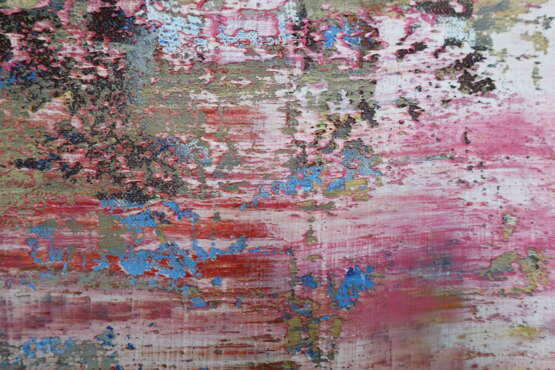 Gemälde „Jedes Mal schön“, Leinwand, Ölfarbe, Abstractionismus, Landschaftsmalerei, 2020 - Foto 4