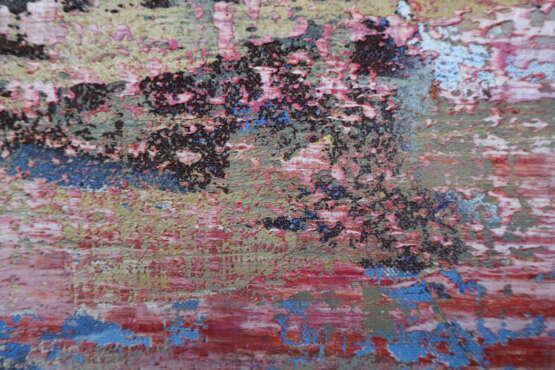 Gemälde „Jedes Mal schön“, Leinwand, Ölfarbe, Abstractionismus, Landschaftsmalerei, 2020 - Foto 5