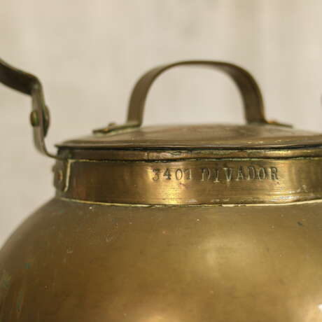 Антикварный чайник Metall Siehe Beschreibung 1920 - Foto 6