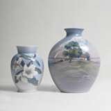  Zwei Kopenhagen-Vasen - Foto 1