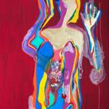 Captive Leinwand Acrylfarbe Abstrakte Kunst Genrekunst 2020 - Foto 1