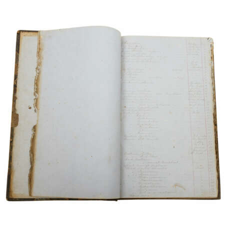 Handgeschriebenes Apothekerbuch, 19. Jahrhundert. - - photo 3