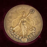 Dt. Kaiserreich - Vergoldete Preismedaille in Silber für beste Leistungen 1903, - photo 2