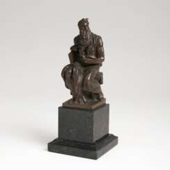  Kleine Bronze 'Moses' nach Michelangelo