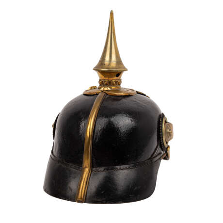 Preussen - Pickelhaube eines Offiziers, - Foto 3