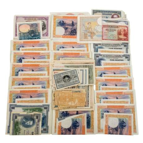 Banknoten - ca. 250 Stück, unorthodox zusammen gestellt, - Foto 1