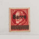 Saargebiet - 1920, Bayern Überdrucke, Doppeldruck auf 10 Pfennig - фото 1