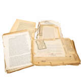 Baden - Grössere Schachtel mit Dokumenten, Aufzeichnungen, Zeitungsausschnitten, - photo 1