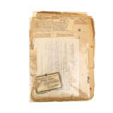 Baden - Grössere Schachtel mit Dokumenten, Aufzeichnungen, Zeitungsausschnitten, - photo 5