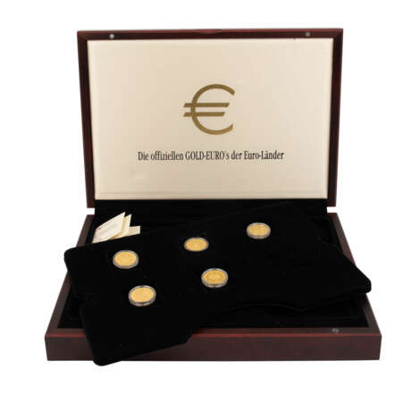BRD - 5 x 100 Euro in Gold zu je 1/2 Unze, - photo 1