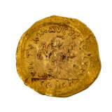 Byzanz/Gold - Gold-Tremissis 6. Jahrhundert.n.Chr., Justinian I, - photo 1