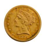USA/GOLD - 5 Dollars 1899 S, - фото 1