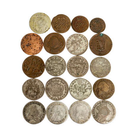 Altdeutschland - Konvolut von 20 Kleinmünzen, - photo 1