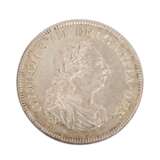 GB/Silber - 5 Shillings/1 Dollar 1804, Überprägung eines 8 Reales Stücks, - Foto 1