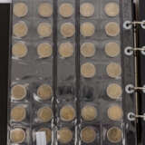 Euro Münzen, Sammlung mit Schwerpunkt bei 1 und 2 Euro Münzen, - фото 2
