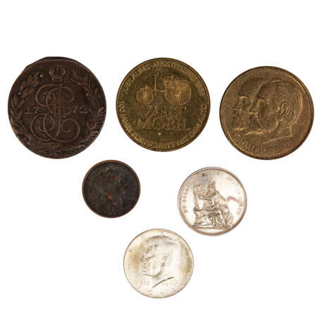 Kleines gemischtes Konvolut Münzen und Medaillen - - Foto 2