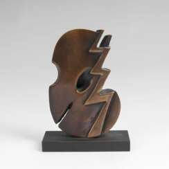 Karl-Heinz Dennig (Wilferdingen 1939). Bronze-Skulptur 'Rhythmus'