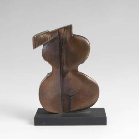 Karl-Heinz Dennig (Wilferdingen 1939). Bronze-Skulptur 'Melodie' - Foto 1