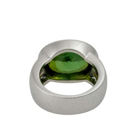 Ring mit Verdelith (grüner Turmalin) von ca. 8 ct, - фото 4