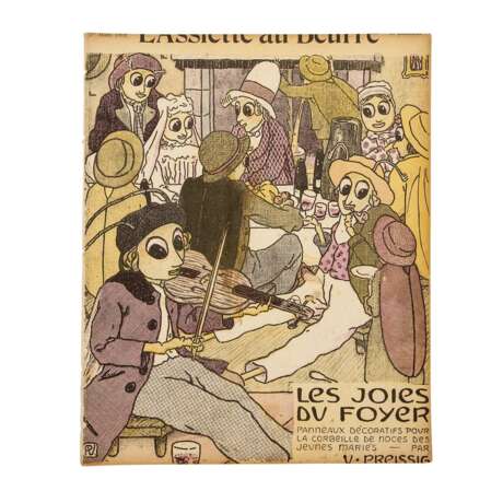 L'Assiette au Beurre, 101 Hefte aus den Jahren 1901 bis 1912, - Foto 2