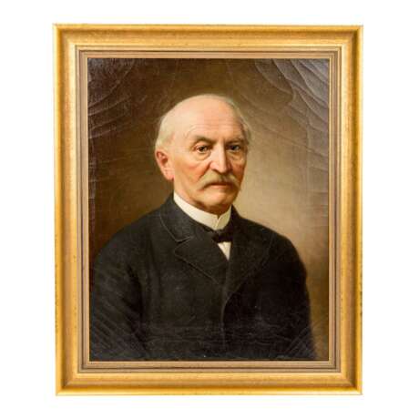 PORTRÄTIST DES 19.JH. "Georg Friedrich Egelhaaf" - Foto 2