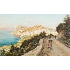 LOVATTI, AUGUSTO (1852-1921) "Auf Capri"