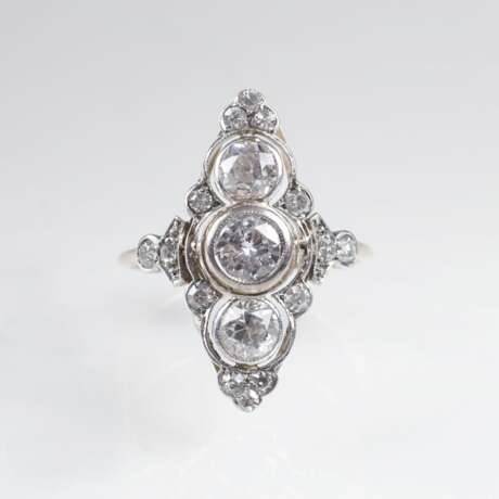 Vintage Diamant-Ring - Foto 1