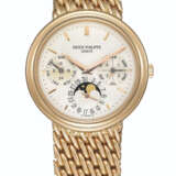 Patek Philippe. PATEK PHILIPPE, PINK GOLD PERPETUAL CALENDAR WITH MOON PHASES, REF. 3945/1R - фото 1