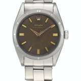 Rolex. ROLEX, STEEL OYSTER PERPETUAL WITH TROPICAL DIAL, REF. 6581 - фото 2