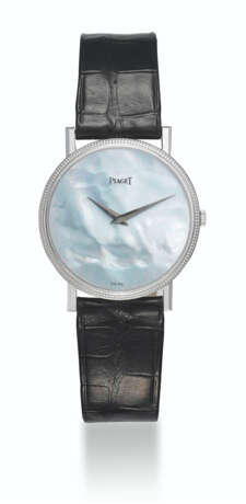 Piaget. PIAGET, WHITE GOLD WITH MOTHER-OF-PEARL DIAL - photo 1