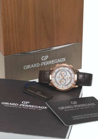 Girard-Perregaux. GIRARD-PERREGAUX, PINK GOLD 1966 COLUMN WHEEL CHRONOGRAPH, REF. 49529 - Foto 2