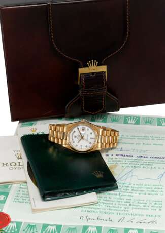 Rolex. ROLEX, GOLD AND DIAMONDS DAY-DATE, REF. 1803 - фото 2